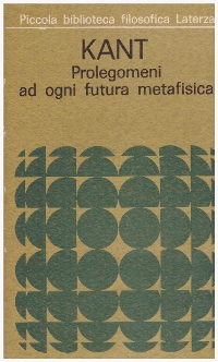 prolegomeni ad ogni futura metafisica