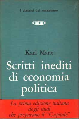 scritti inediti di economia politica