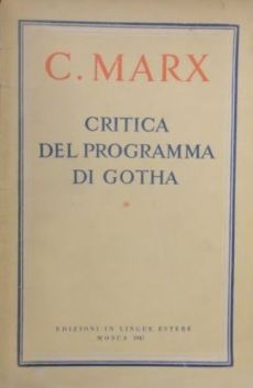 critica del programma di gotha