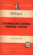 l'essenza del lavoro mentale umano