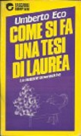 come si fa una tesi di laurea