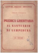 predica libertaria al santuario di lampedusa