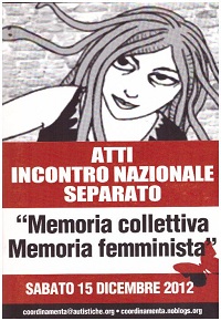 memoria Collettiva Memoria Femminista 