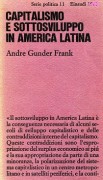 capitalismo e sottosviluppo in america latina