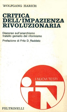 Critica dell' impazienza rivoluzionaria