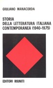 Storia della letteratura italiana contemporanea (1940-1975)