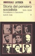 STORIA DEL PENSIERO SOCIALISTA VOL. 5°