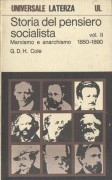 STORIA DEL PENSIERO SOCIALISTA VOL 2