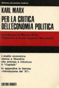 per la critica dell’economia politica