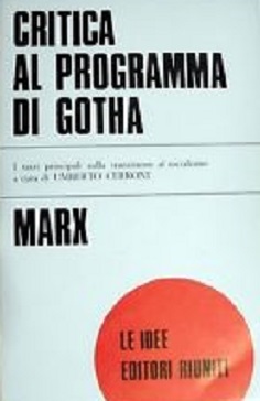 critica del programma di gotha