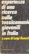 Esperienze di una ricerca sulle tossicomanie giovanili in italia