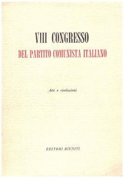 VIII Congresso del partito comunista italiano